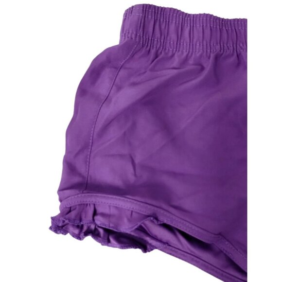 ORageous Girls Medium Bright Violet Solid Boardshorts Athletic New with Tags - Picture 2 of 6